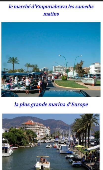 Le Canola Empuriabrava Port - 45M2 - Vue Piscine - Plage Centrale 500M- Parking Prive Gratuit المظهر الخارجي الصورة